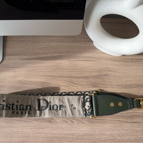 Dior Mini Saddle Bag with Embellished Strap - Picture 14 of 16